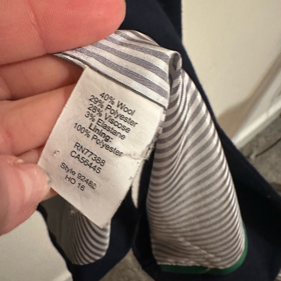 J. Crew Schoolboy Classic Navy Blazer with Gold Buttons - Picture 9 of 9